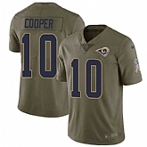 Nike Rams 10 Pharoh Cooper Olive Salute To Service Limited Jersey Dzhi,baseball caps,new era cap wholesale,wholesale hats